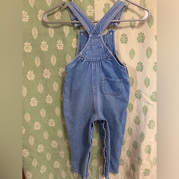 Girls Denim Arizona Jean Company Overalls (3T) - Picture 4 of 4